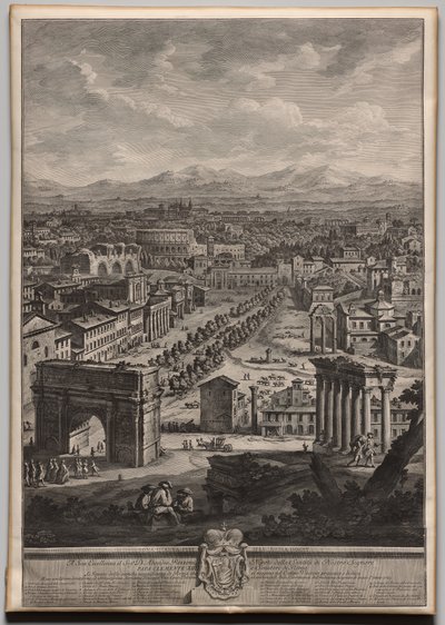 Le Campo Vaccino - Giuseppe Vasi