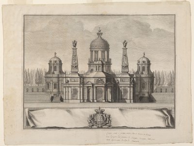 Sépulcre pour les Rois de France - Giuseppe Vasi after Filippo Juvarra