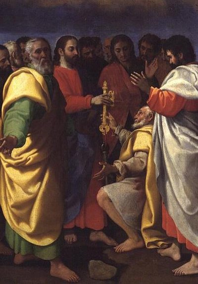 La charge du Christ à Saint Pierre - Giuseppe Vermiglio