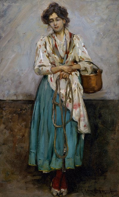 Blanchisseuse - Giuseppe Vizzotto Alberti