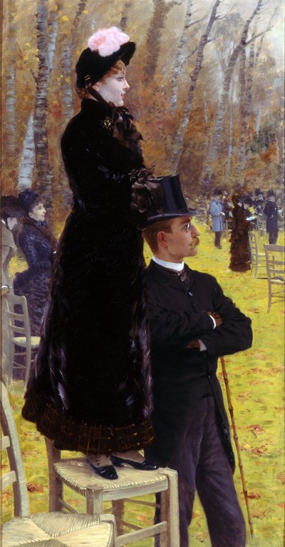 Les courses à Auteuil - Giuseppe de Nittis