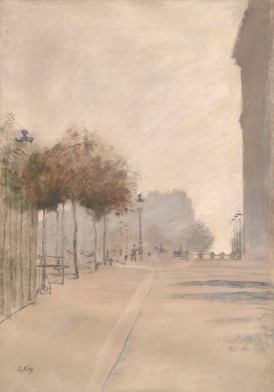 Vue de Paris - Giuseppe de Nittis