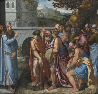 Joseph et ses frères - Giuseppe della Porta Salviati