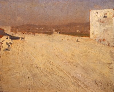 Paysage au soleil - Giuseppe or Joseph de Nittis