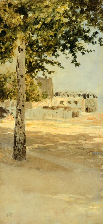 Près de Paris - Giuseppe or Joseph de Nittis