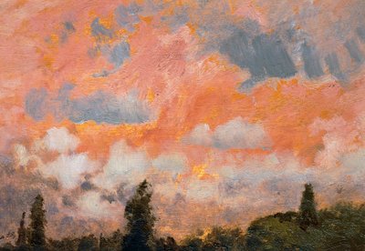 Sur les pentes du Vésuve - Giuseppe or Joseph de Nittis