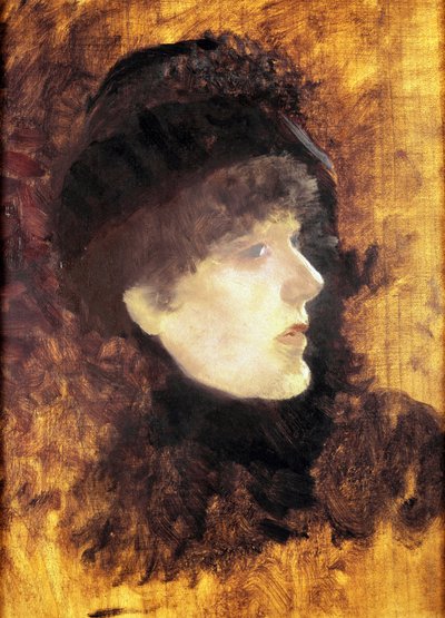 Portrait de Sarah Bernhardt - Giuseppe or Joseph de Nittis