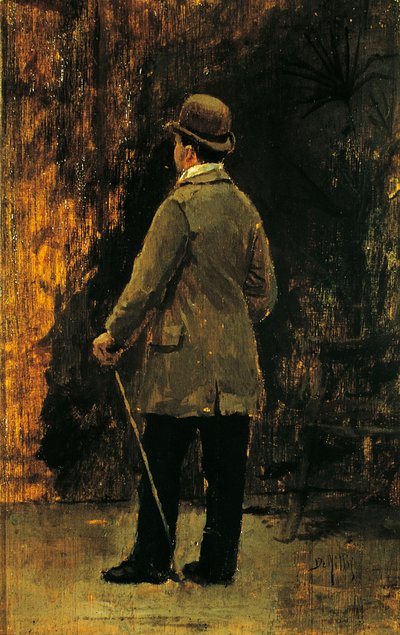Portrait du peintre Edoardo Dalbono - Giuseppe or Joseph de Nittis