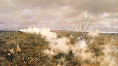 Le train passe - Giuseppe or Joseph de Nittis