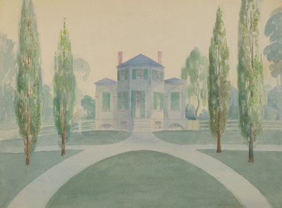 Maison de Benjamin C. Moore, vers 1936 - Gladys Cook