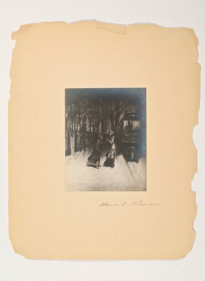 Scènes de la vie des gens, Portfolio Sans titre, vers 1905-1906 - Glenn O Coleman