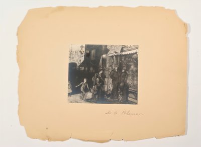 Scènes de la vie des gens, Portfolio Sans titre, vers 1905-1906 - Glenn O Coleman