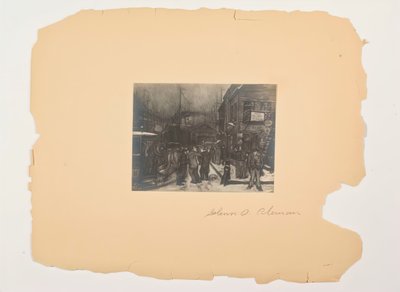 Scènes de la vie des gens, Portfolio Sans titre, vers 1905-1906 - Glenn O Coleman
