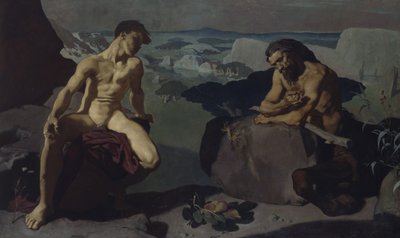 Melampus et le Centaure - Glyn Warren Philpot