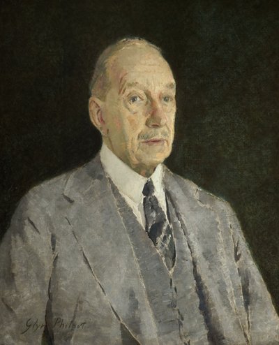 Portrait de Cecil Higgins, 1935 - Glyn Warren Philpot