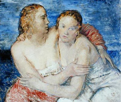 Deux filles, un portrait des nièces de l