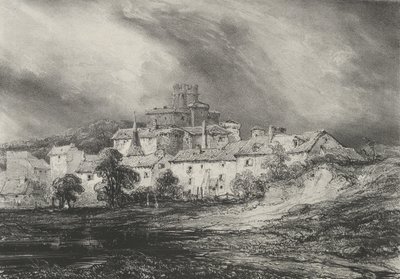 Château de Pont-Gibaud, 1830 - Godefroy Engelmann