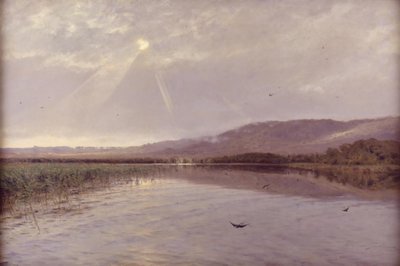 Un lac dans le district de Himmelbjerg, Jutland - Godfred Christensen