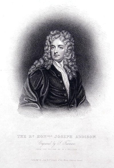 Le très honorable Joseph Addison - Godfrey (after) Kneller