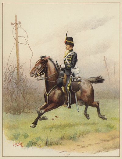 Le 10e (Prince of Wales Own Royal) Hussars - Godfrey Douglas Giles