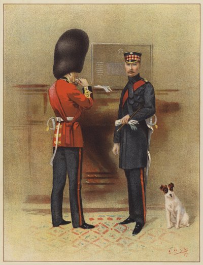 Les Scots Guards - Godfrey Douglas Giles