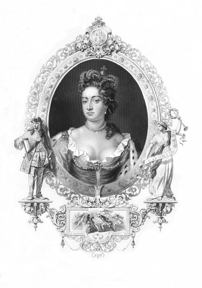 Anne, reine de Grande-Bretagne - Godfrey Kneller