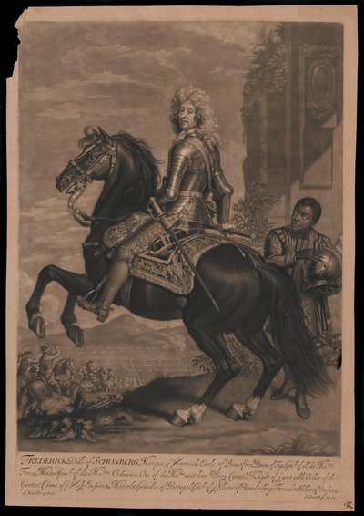 Frédéric Duc de Schonberg [sic], Marquis de Harwich, Comte de Bransford - Godfrey Kneller