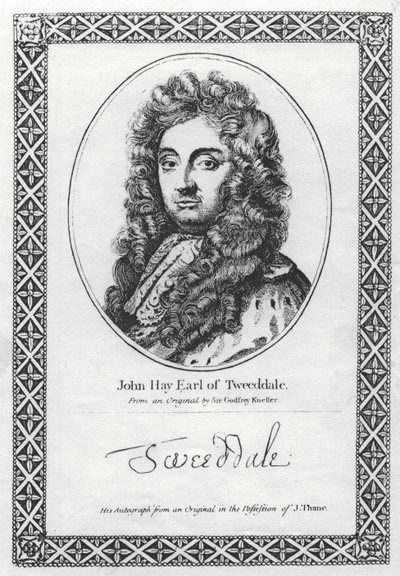 John Hay Comte de Tweeddale - Godfrey Kneller