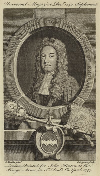 John Lord Somers, Lord Chancelier d