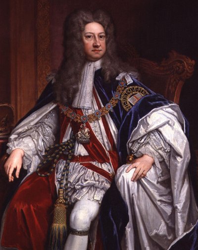 Le roi George I - Godfrey Kneller