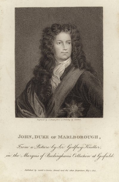 Portrait de John Churchill, duc de Marlborough - Godfrey Kneller