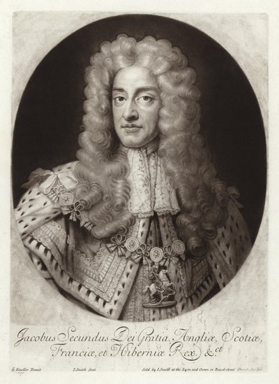 Portrait du roi Jacques II d