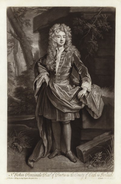 Portrait de Sir John Percivale - Godfrey Kneller