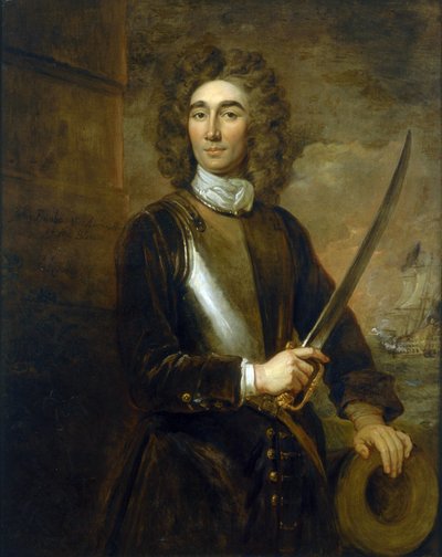 Portrait du vice-amiral John Benbow (1653-1702) - Godfrey Kneller
