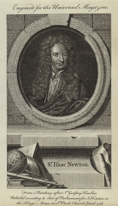Sir Isaac Newton - Godfrey Kneller