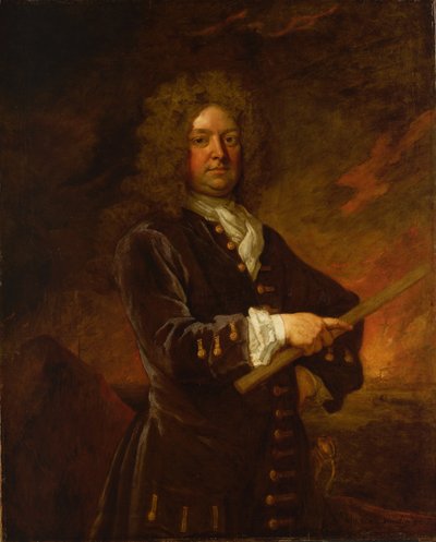 Vice-amiral Sir John Leake (1656-1720), fin du XVIIe au début du XVIIIe siècle - Godfrey Kneller
