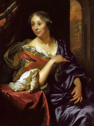 Portrait de Françoise van Diemen - Godfried Cornelisz Schalcken