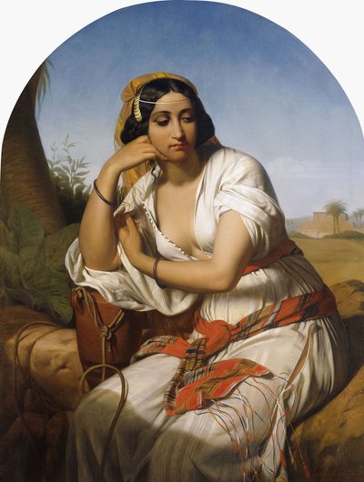 Une femme bédouine, 1848 - Godfried Guffens