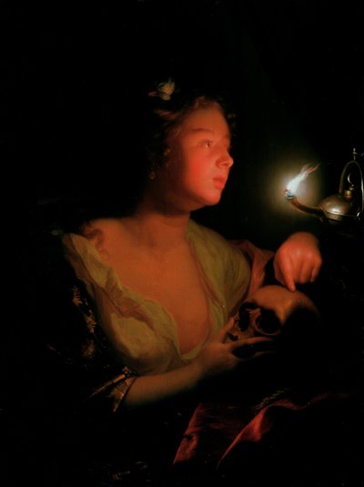 Marie-Madeleine en deuil - Godfried Schalcken