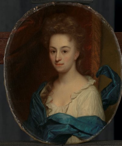 Portrait de Josina Clara van Citters (1671-1753), fille de Josina Parduyn - Godfried Schalcken