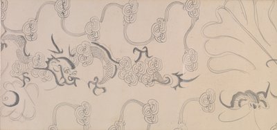 Détail des cinq chevaux de tribut - Gonglin Li