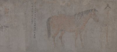 Détail des cinq chevaux de tribut - Gonglin Li