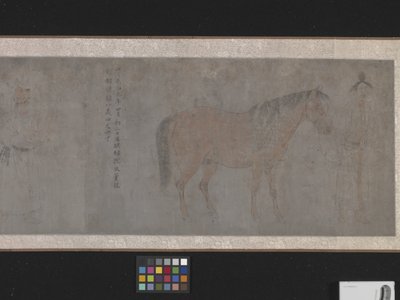 Cinq chevaux de tribut - Gonglin Li
