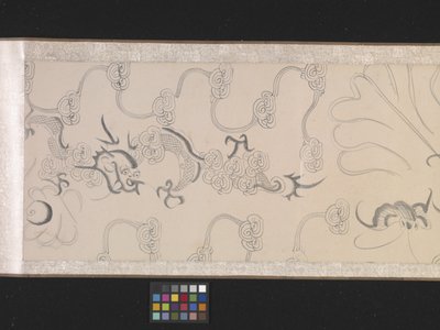 Cinq chevaux de tribut - Gonglin Li