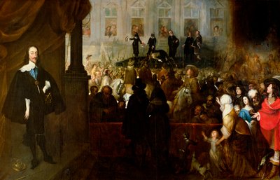 Exécution de Charles Ier (1600-49) à Whitehall, le 30 janvier 1649 - Gonzales Coques