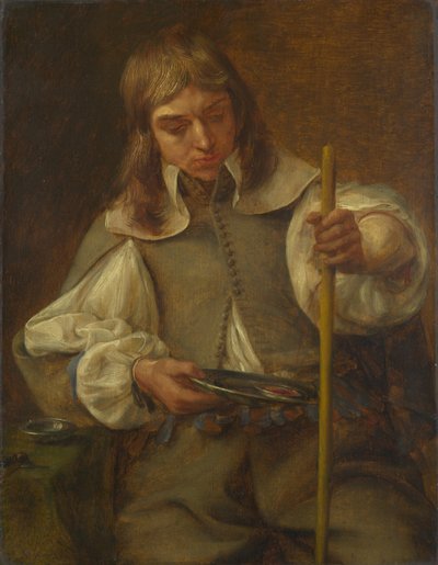 Le Toucher. De la série Les Cinq Sens, avant 1661 - Gonzales Coques