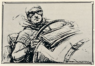 Le panneau commémoratif de Sir Henry Birkin à Brooklands, 1937 - Gordon Crosby