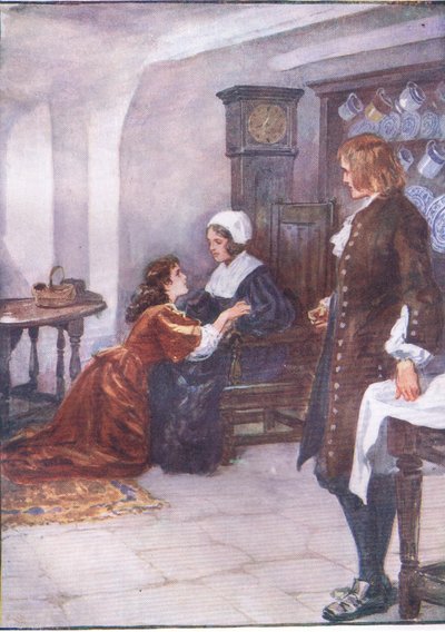 Et ainsi elle alla au cœur de la mère, de Lorna Doone publié par W & R Chambers Ltd, 1921 - Gordon Frederick Browne