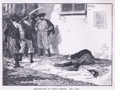 Assassinat du comte Lamberg AD 1849 - Gordon Frederick Browne