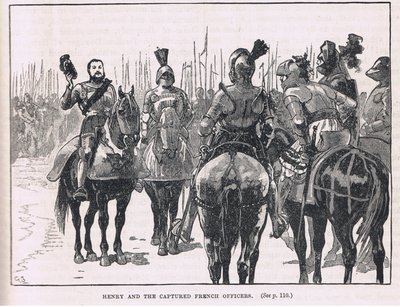 Henri et les officiers français capturés 1513 - Gordon Frederick Browne